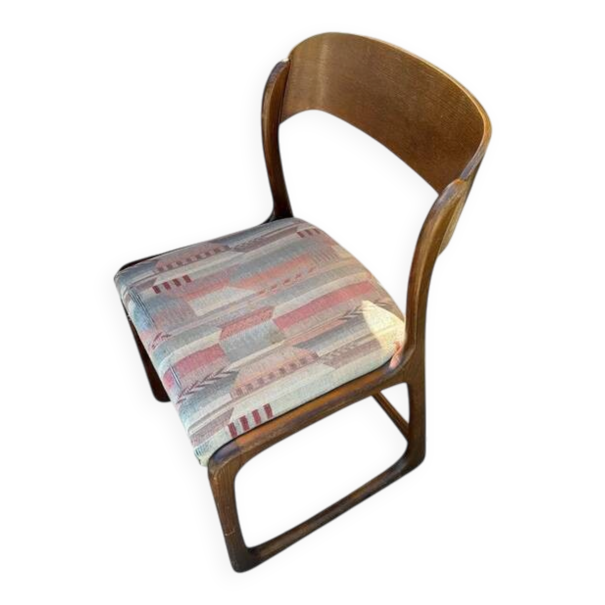 Sled dining chair by baumann, 1950s