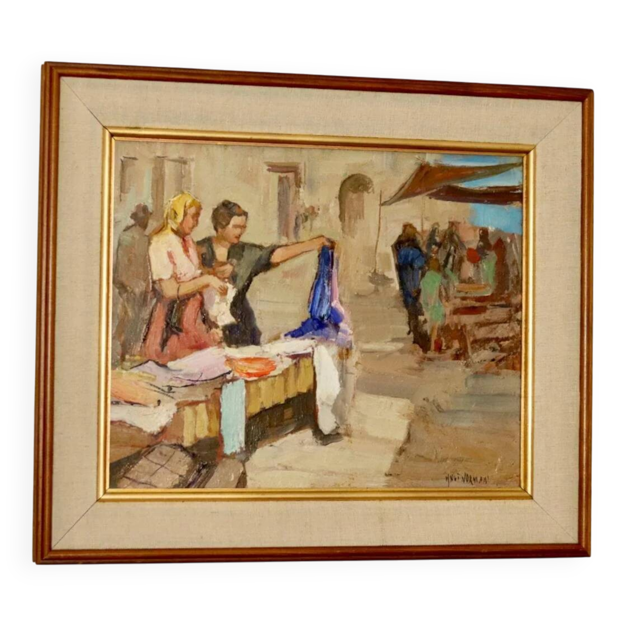 "Street Market" by Knut Norman