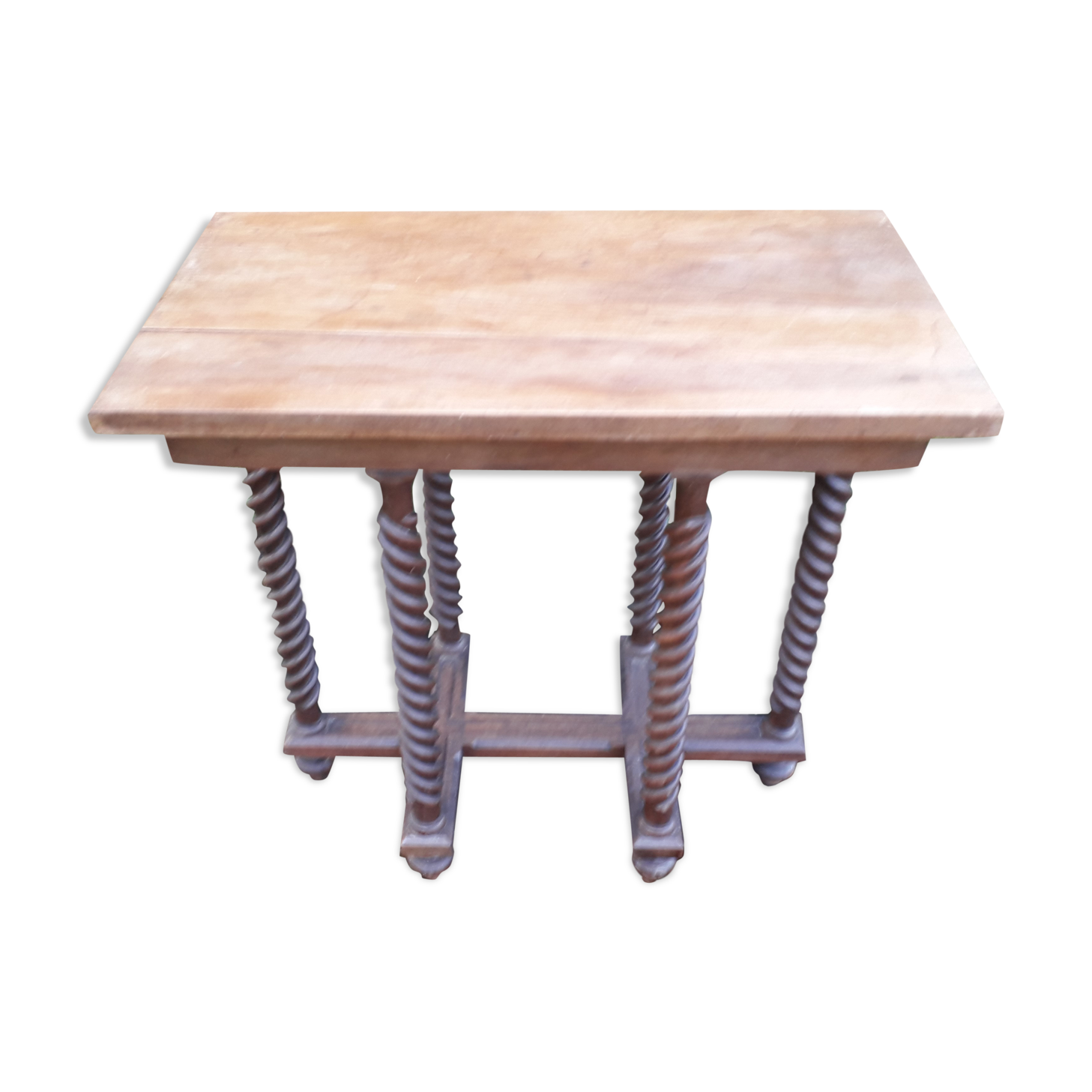 19th century wooden coffee table
