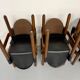 Lot de 8 chaises postmoderne THONET FLEX design Gerd Lange vintage 80 