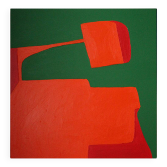 Peinture originale sur toile tendue "equilibre"