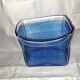 Vase  vintage en verre souffle. Henry Dean.