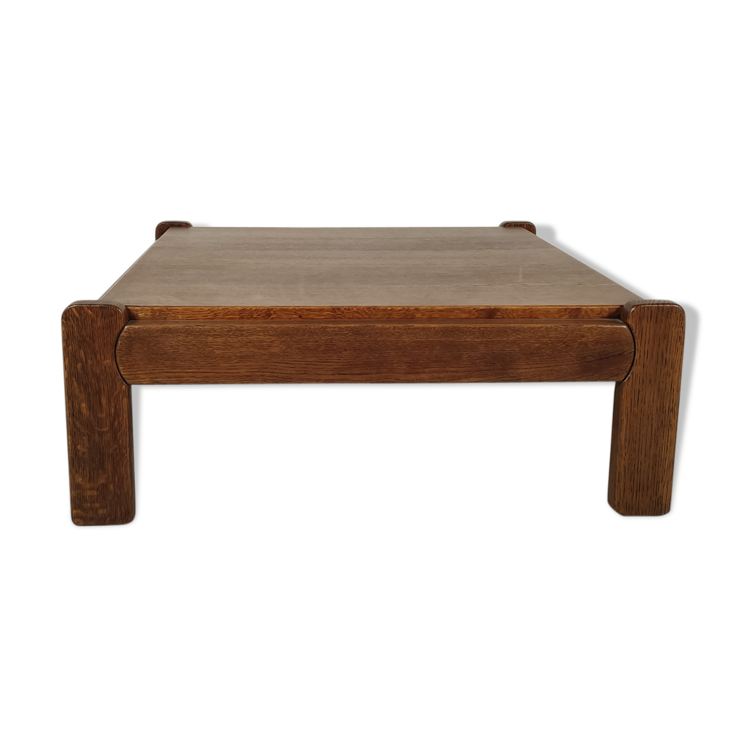 Vintage 1960s oak coffee table