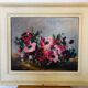 Oil on canvas: Anemones' basket