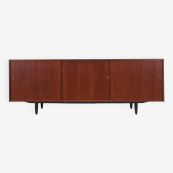 Buffet en teck, design danois, années 1970, production : Danemark