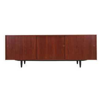 Buffet en teck, design danois, années 1970, production : Danemark