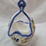 Flower pot HB HENRIOT Quimper, 1980