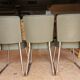 Set of 3 beautiful chairs of the 50s/60s roneo
