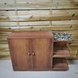 Rounded vintage sideboard