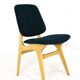 Ensemble de 4 chaises dans le style d'Arne Hovmand olsen 'Bergen'