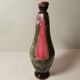 Ancien Pichet, Cruche, Carafe en Céramique Rose et Marronstyle Vallauris Vintage