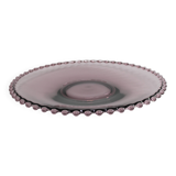 1960s Glass Serving Tray, Czechoslovakia