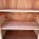 Bonnetière ancienne en bois peint