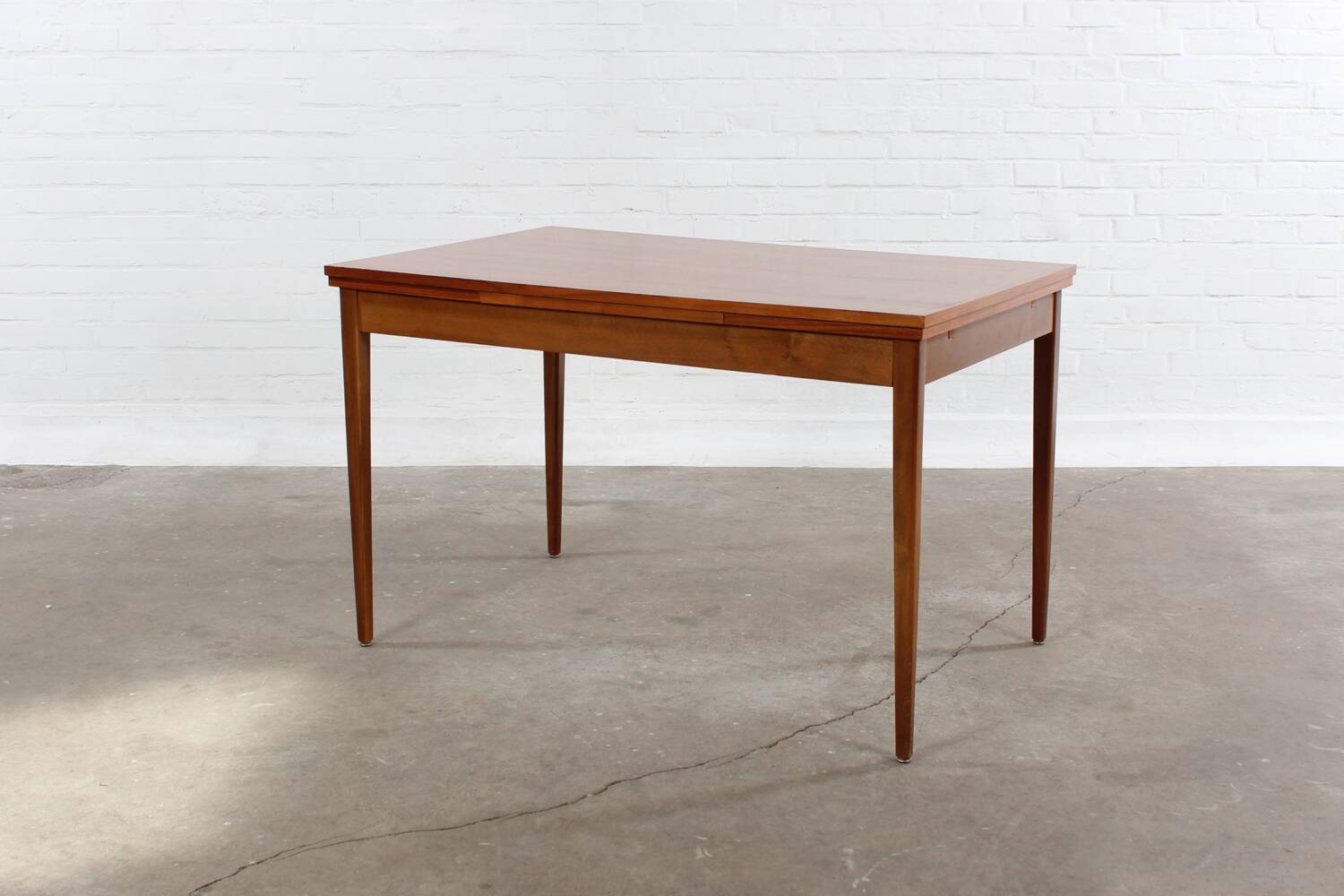 Vintage Nussbaum Tisch Mid Century Design Retro 60s 70s