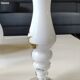 Stylish Kalina Poland vase. Floral decoration. Unique signed piece, 27 cm