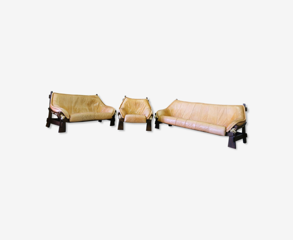 Set de salon, années 1970, Set de 3.