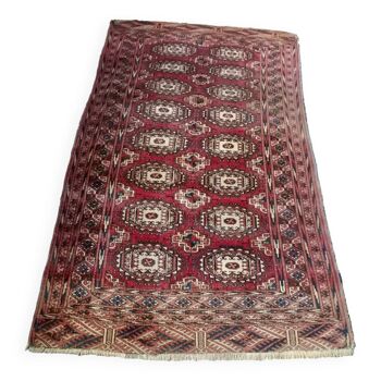 Hand-woven antique Russian Bukhara carpet 170x95cm.