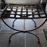 Tabouret en fer forgé