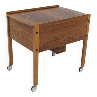 Scandinavian rosewood bar cabinet, Sweden, 1960
