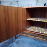 Scandinavian Doubinski teak sideboard