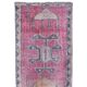 Vintage Turkish hallway rug 89x325 cm