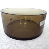 Pierre Schneider smoked glass dish