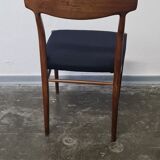 Set of 3 teak dining chairs