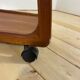 Mid-century modern service trolley in teak – Scandinavian design, 1960s