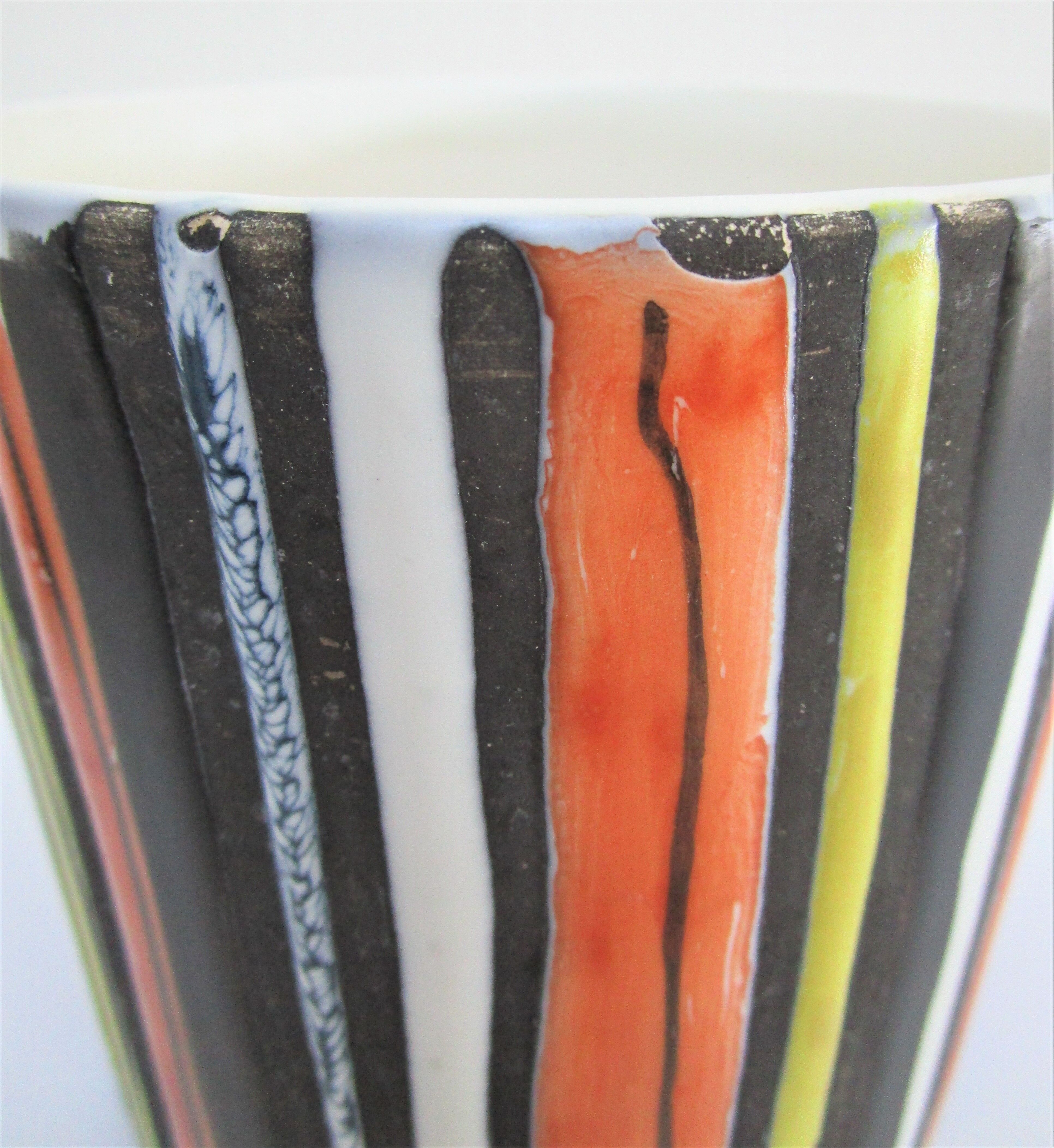 Ceramic sugar pot vallauris decoration pyjamas Roger Capron