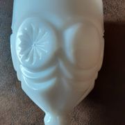 Set of 2 opal stemmed glasses