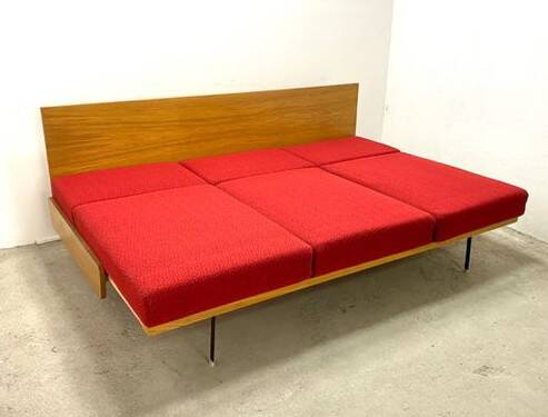 Daybed sofa by Interier Prahà, Vintage Czech 1960s