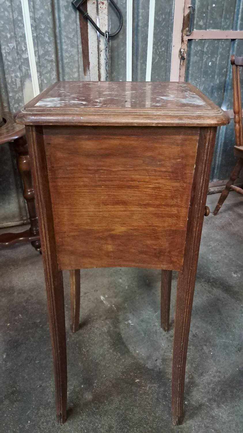Art nouveau bedside table