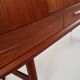 Buffet haut en teck, design danois, années 1970, production : Danemark