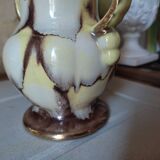 Vase 50s in marbled earthenware