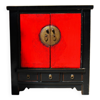 Buffet chinois bicolore
