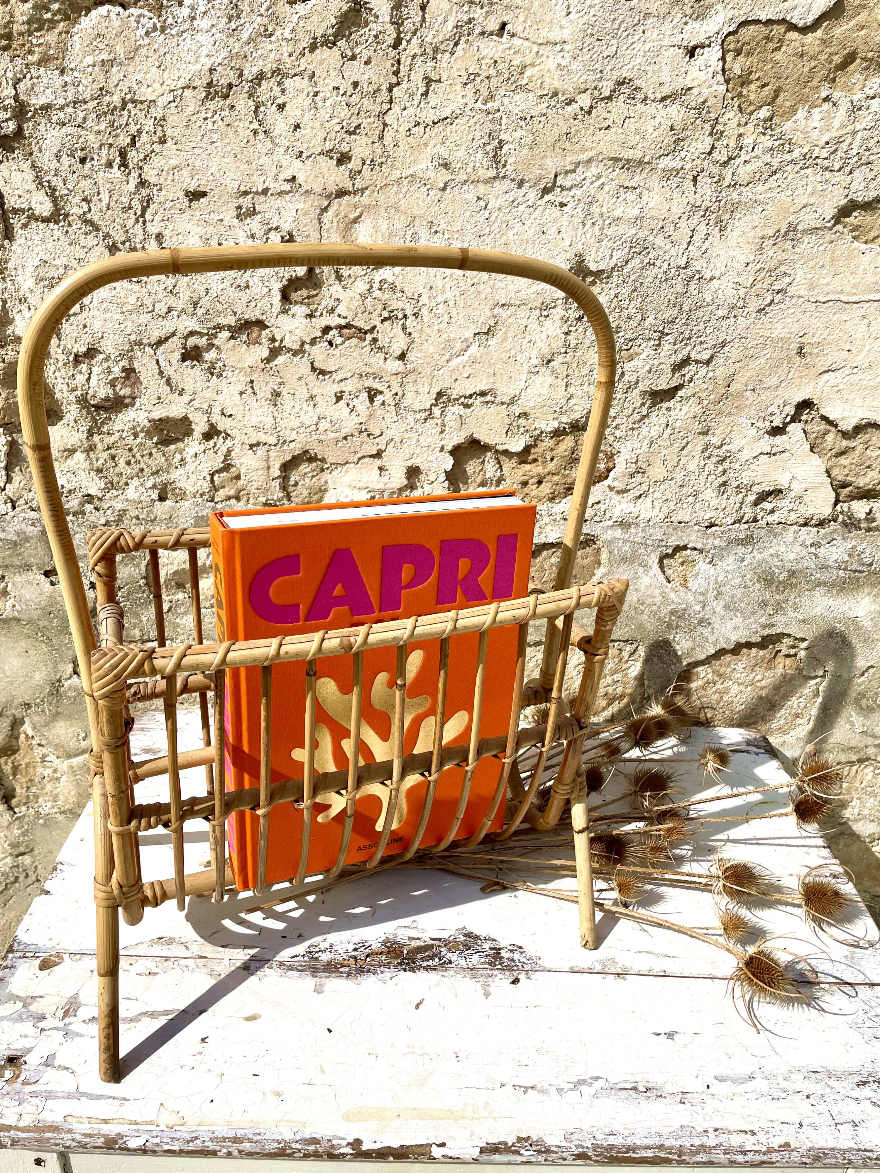 rattan magazine door Year 60