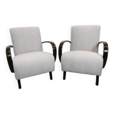 Armchairs by Jindrich Halabala, 1940s, Set of 2