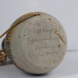 Pied de lampe en céramique vintage signé Jean‑Claude Courjault Kéraluc
