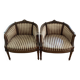 Paire de fauteuils L XVI