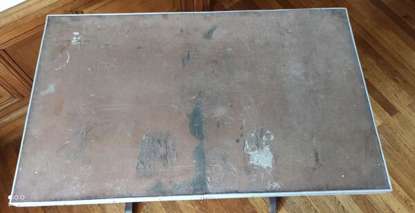 Ancienne table de bistrot Fischel