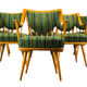 German Beech Armchairs from Casala, 1950s, set of 6