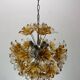 Lustre Spoutnik en verre de Murano