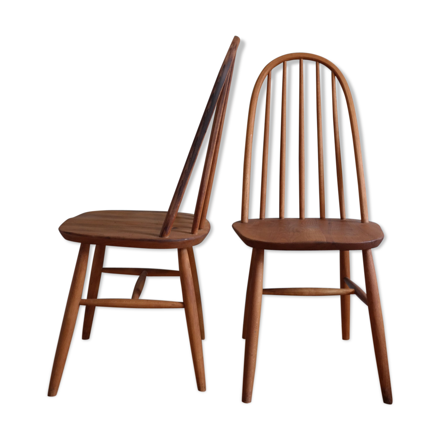 Pair of Quaker model chairs, Ercol, 1960's
