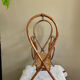 Rattan magazine holder 1970s