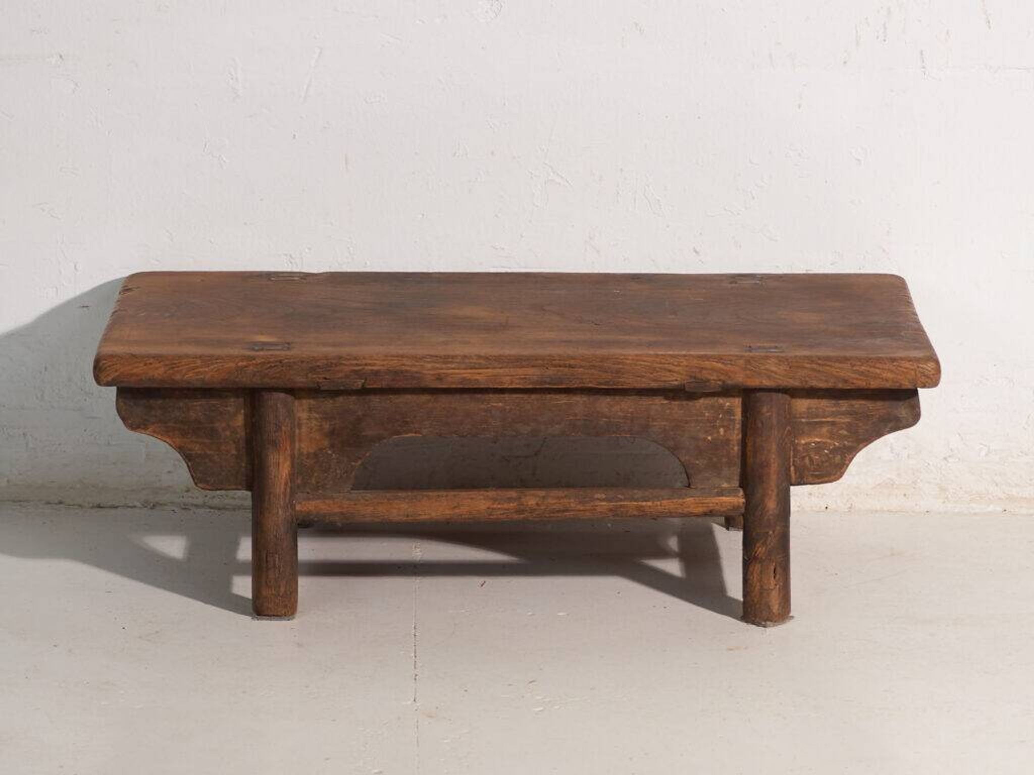 Antique elm wood coffee table – China, circa 1900
