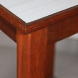 Tabouret hêtre et formica 610mm