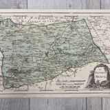 Old map of Meaux