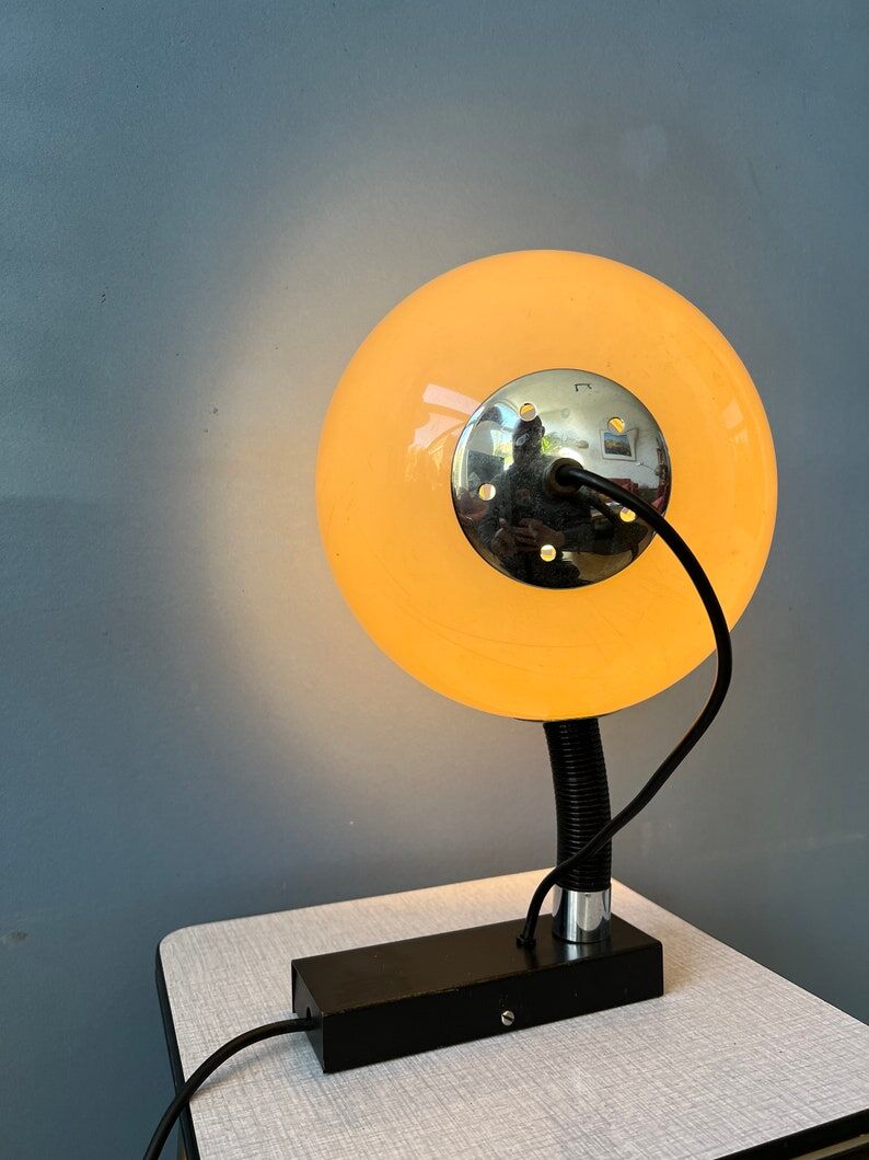 Applique murale vintage Koch et Lowy OMI Mushroom