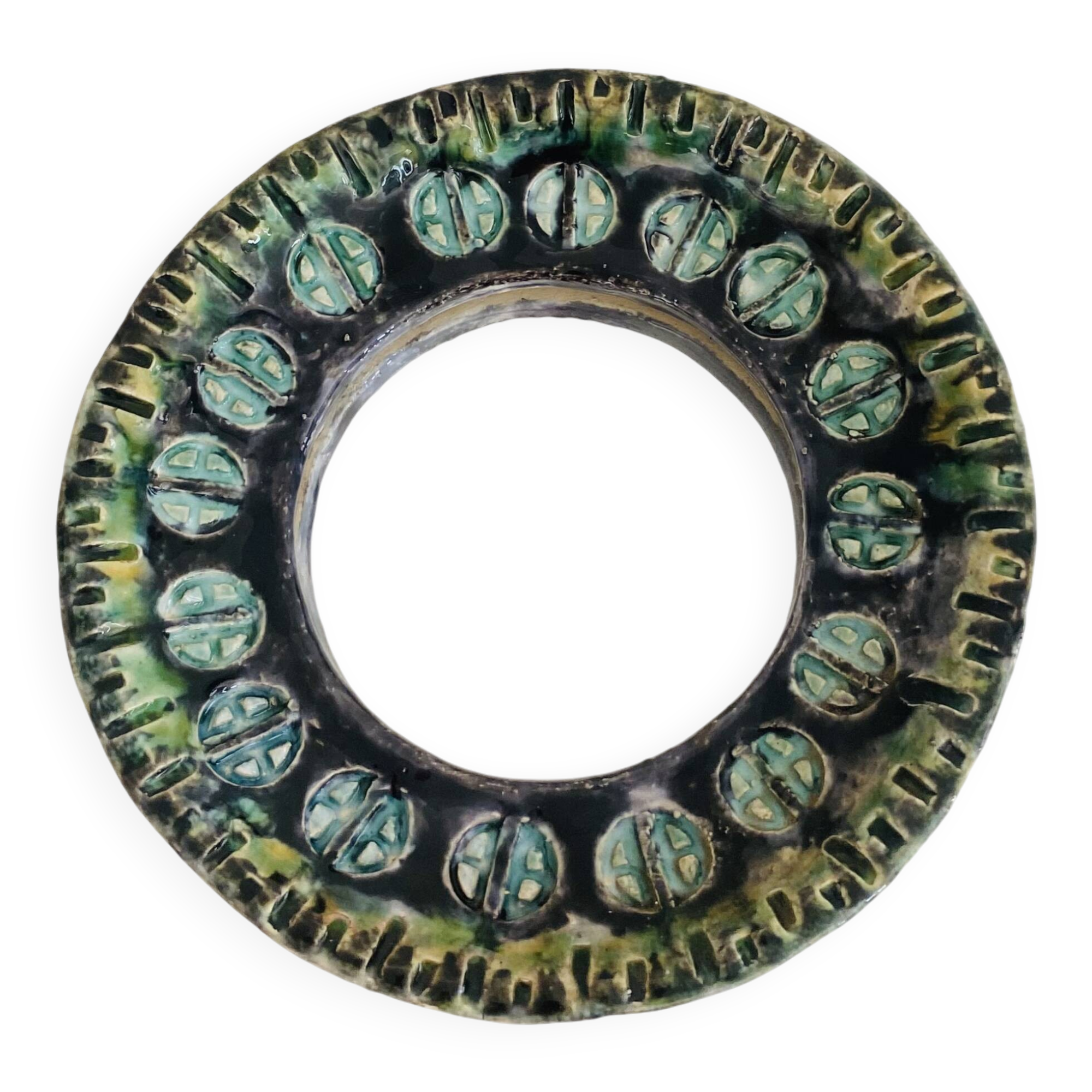 Miroir 14 cm céramique