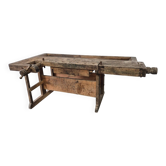 Antique carpenter's workbench, 1920s